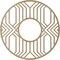 Ekena Millwork Empire Wood Fretwork Pierced Ceiling Medallion, Birch, 36"OD x 13 1/8"ID x 3/8"T CMWP36X36X0375EPBI - alternate 2